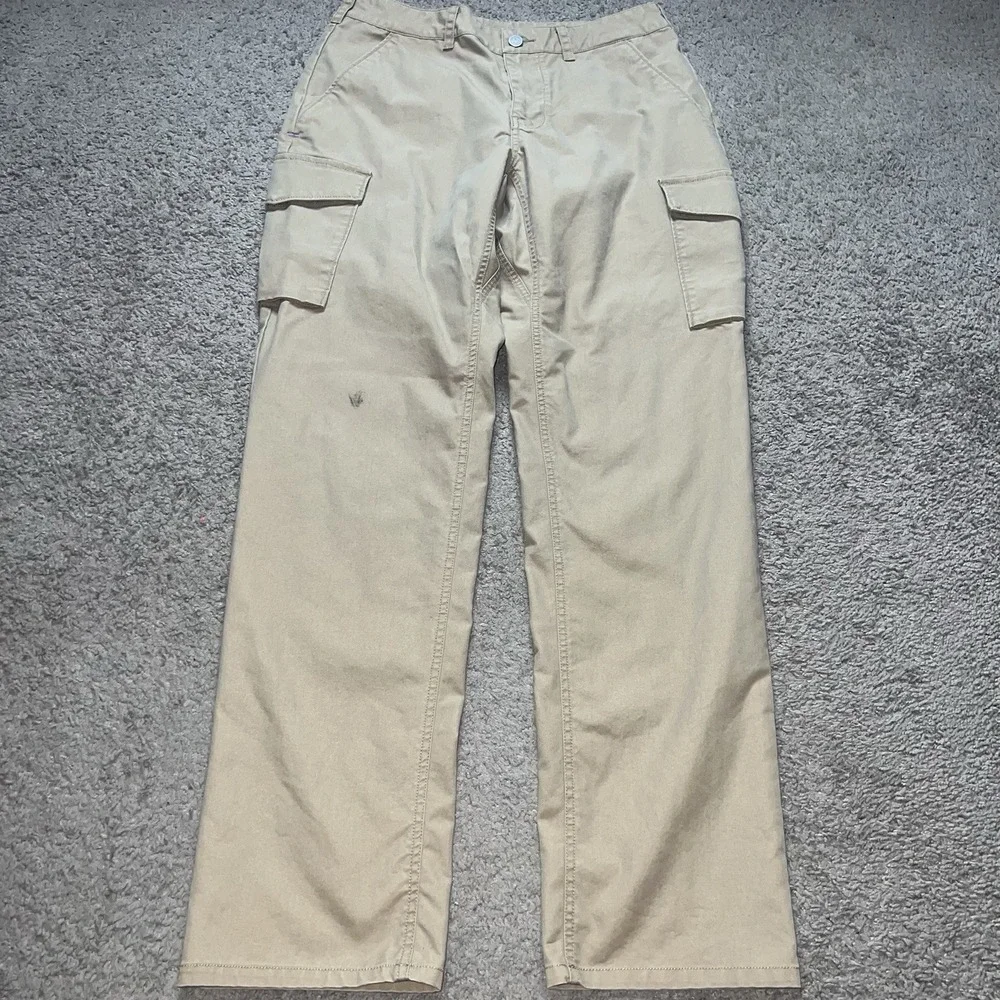 Patagonia Pants Mens 32x32 Brown  Utility Compound Cargo Workwear gorp Rip Stop
